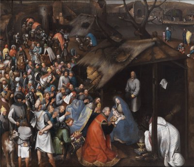 子供のワークショップの崇拝 作： Pieter Brueghel the Younger